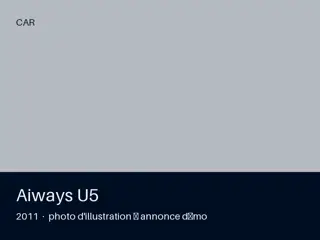 Aiways U5 2011 — CT OK