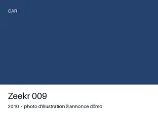 Zeekr 009 2010 — carnet complet