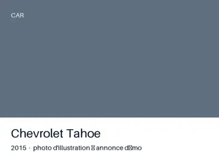 Chevrolet Tahoe 2015 — climatisation