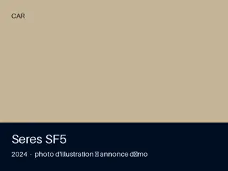 Seres SF5 2024 — climatisation