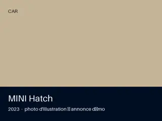 MINI Hatch 2023 — carnet complet