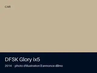 DFSK Glory ix5 2014 — climatisation