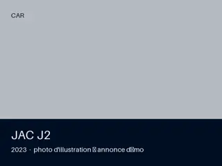JAC J2 2023 — climatisation