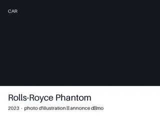 Rolls-Royce Phantom 2023 — CT OK