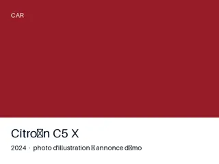 Citroën C5 X 2024 — climatisation
