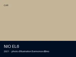 NIO EL6 2021 — CT OK