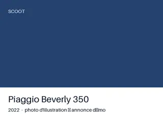 Piaggio Beverly 350 2022 — climatisation